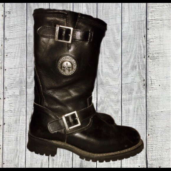 Harley-Davidson Other - Harley Davidson Vintage Willie G Engineer Boots